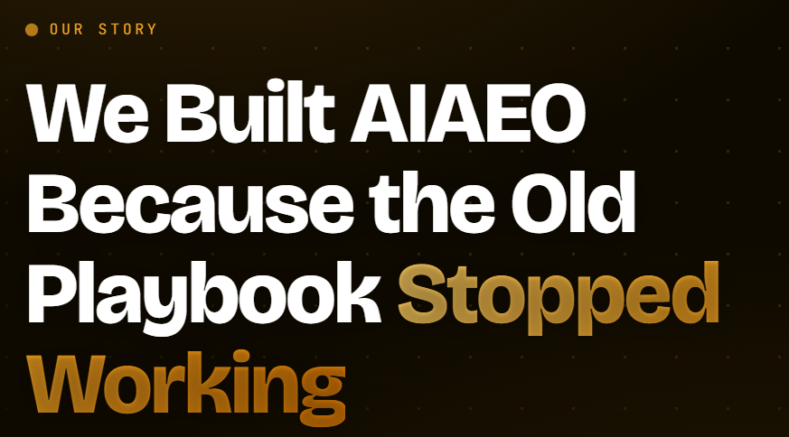 AIAEO SERVICES SEO AEO PERFORMANCE MARKEINT